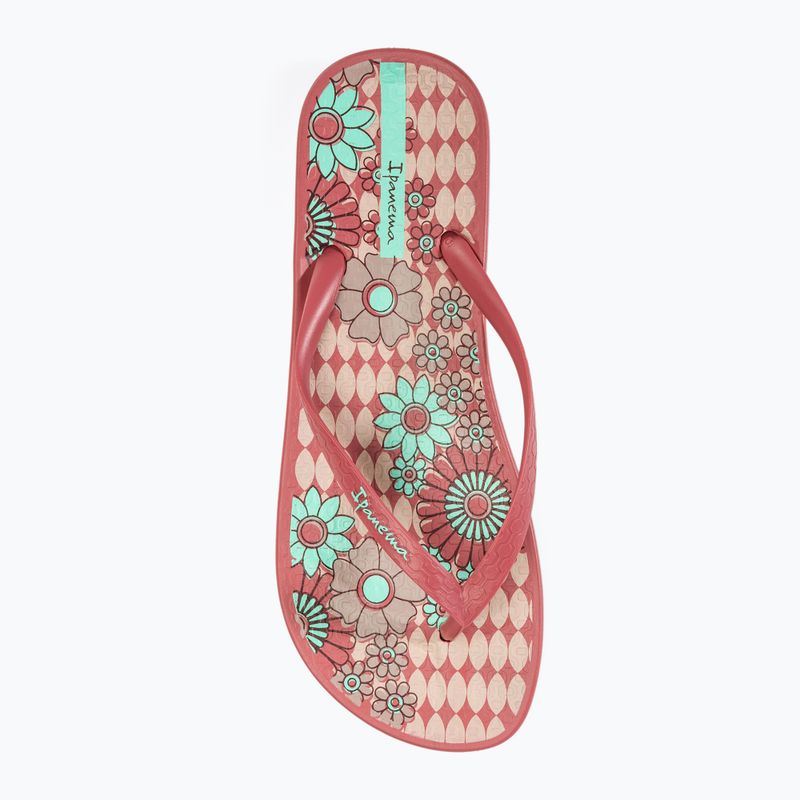 Dámské žabky  Ipanema Anatomic Temas red/pink/green 5