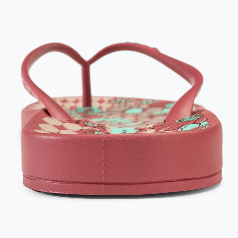 Dámské žabky  Ipanema Anatomic Temas red/pink/green 6