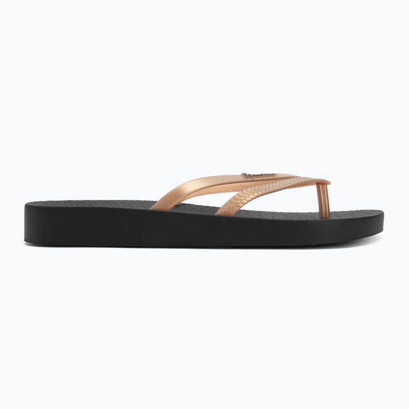 Dámské žabky Ipanema Bossa Soft V black/gold 2