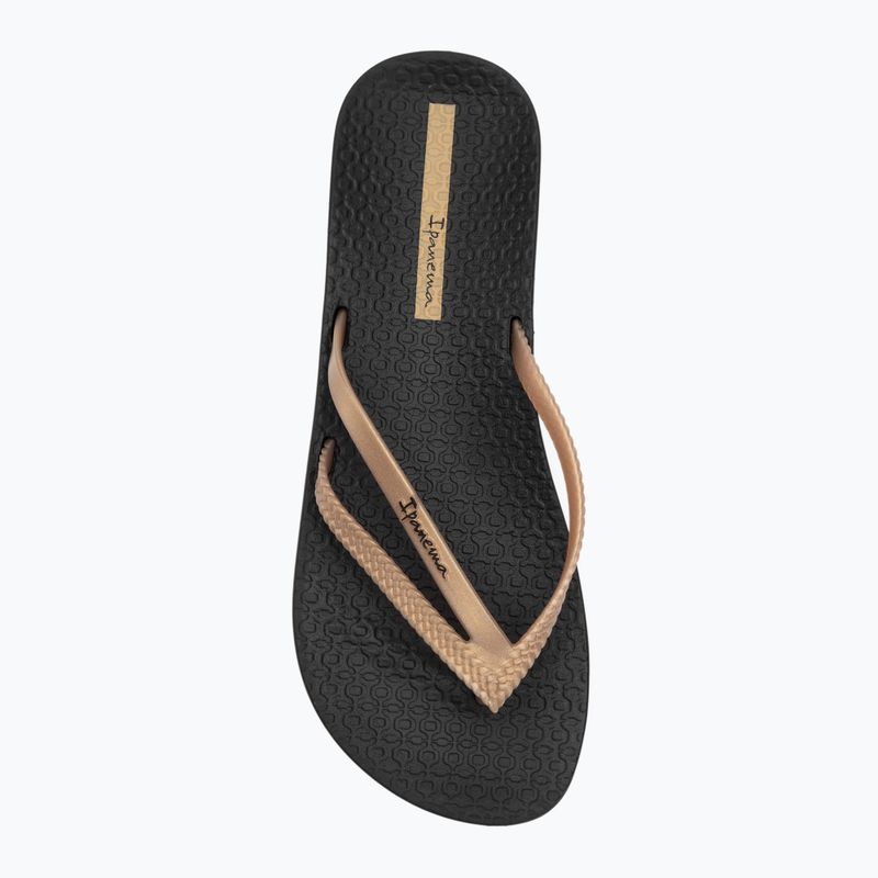 Dámské žabky Ipanema Bossa Soft V black/gold 4