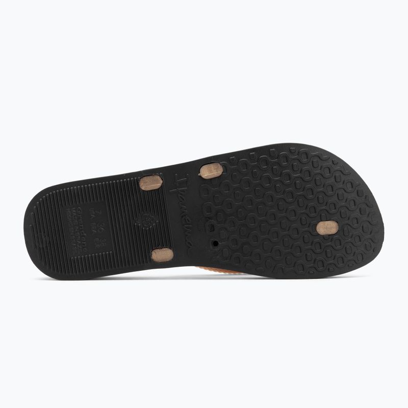 Dámské žabky Ipanema Bossa Soft V black/gold 5