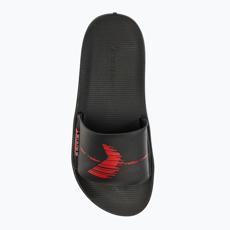 Dětské žabky RIDER Speed Slide In black/black/red 5