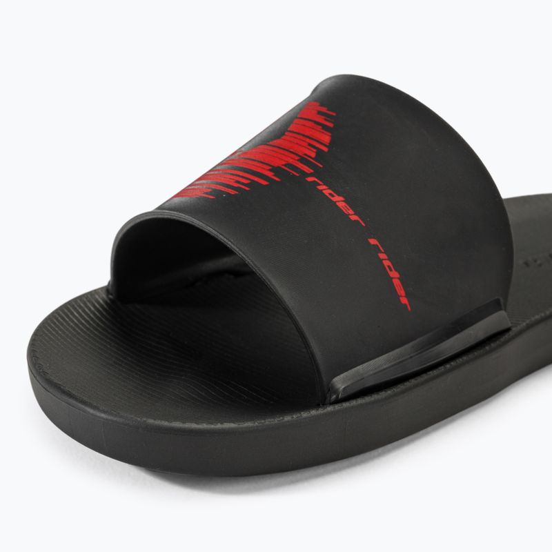 Dětské žabky RIDER Speed Slide In black/black/red 7