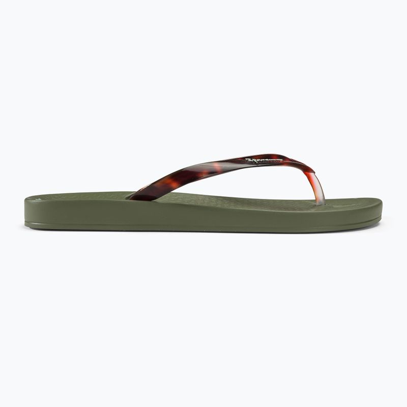 Dámské žabky  Ipanema Anat Connect green/clear 2