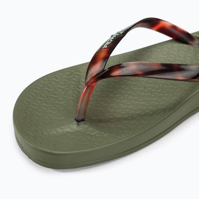 Dámské žabky  Ipanema Anat Connect green/clear 7