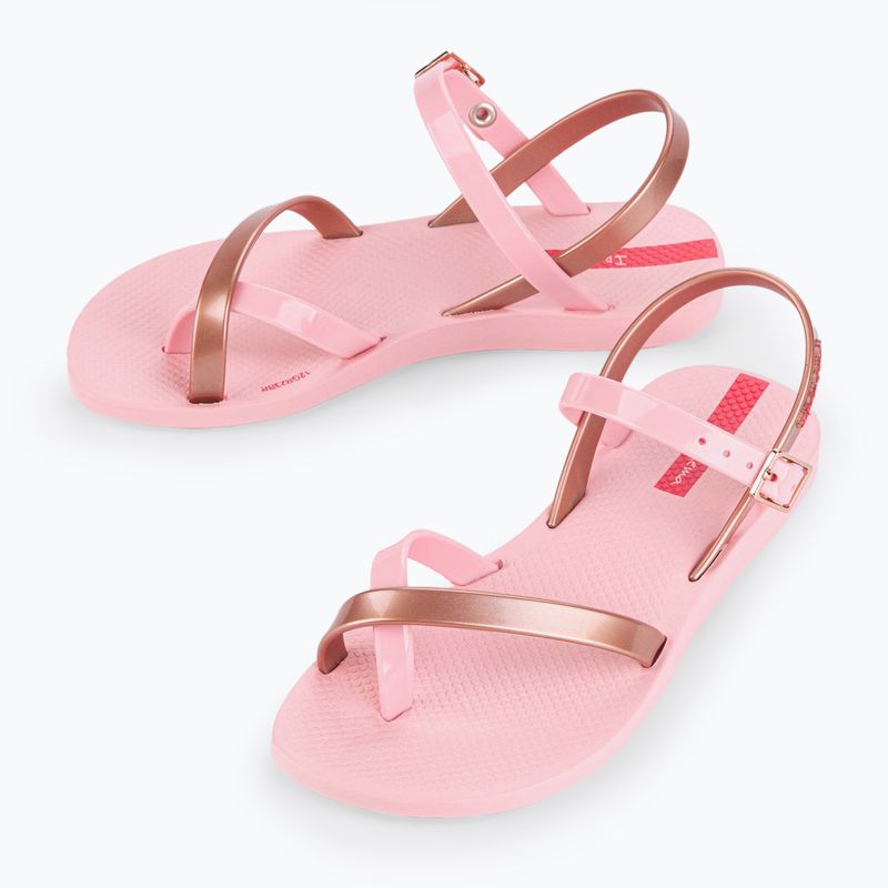 Dětské sandály Ipanema Fashion Sand pink/metallic pink 3