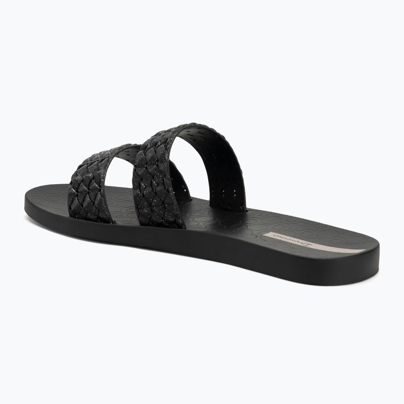 Dámské nazouváky   Ipanema Renda II black/glitter black 3