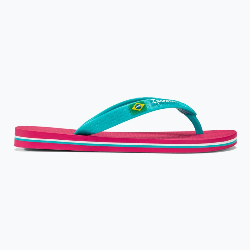 Dětské žabky Ipanema Clas Brasil II pink/blue 2