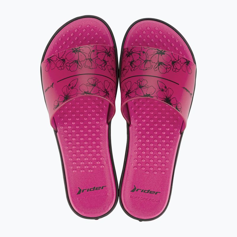 Dámské žabky RIDER Splash V black/pink 2