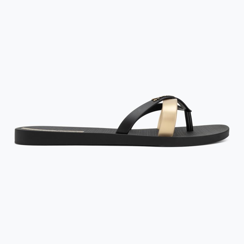 Dámské žabky Ipanema Kirei black/gold 2
