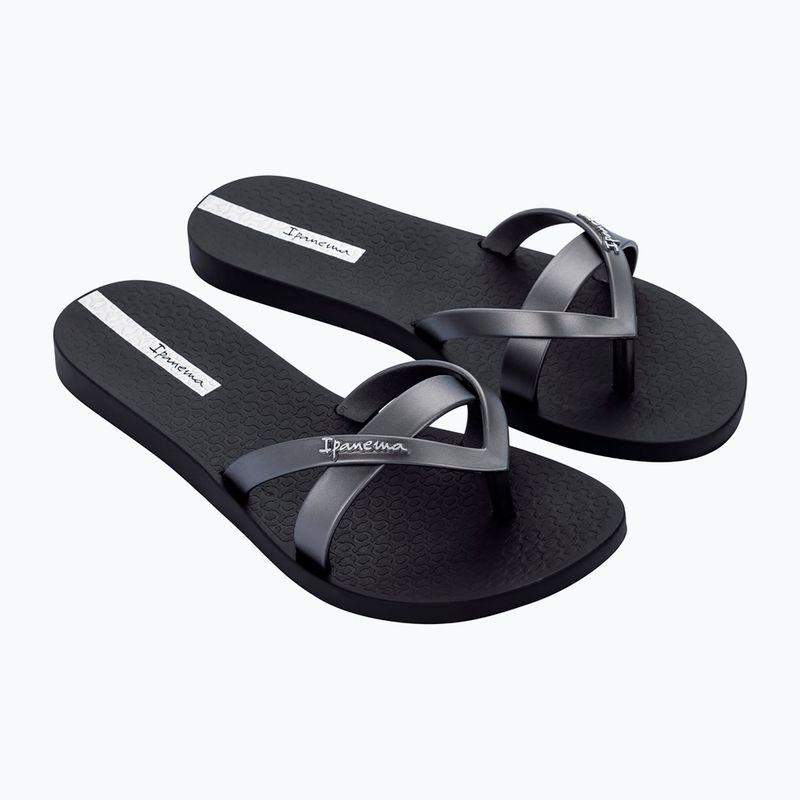 Dámské žabky Ipanema Kirei black/silver 8