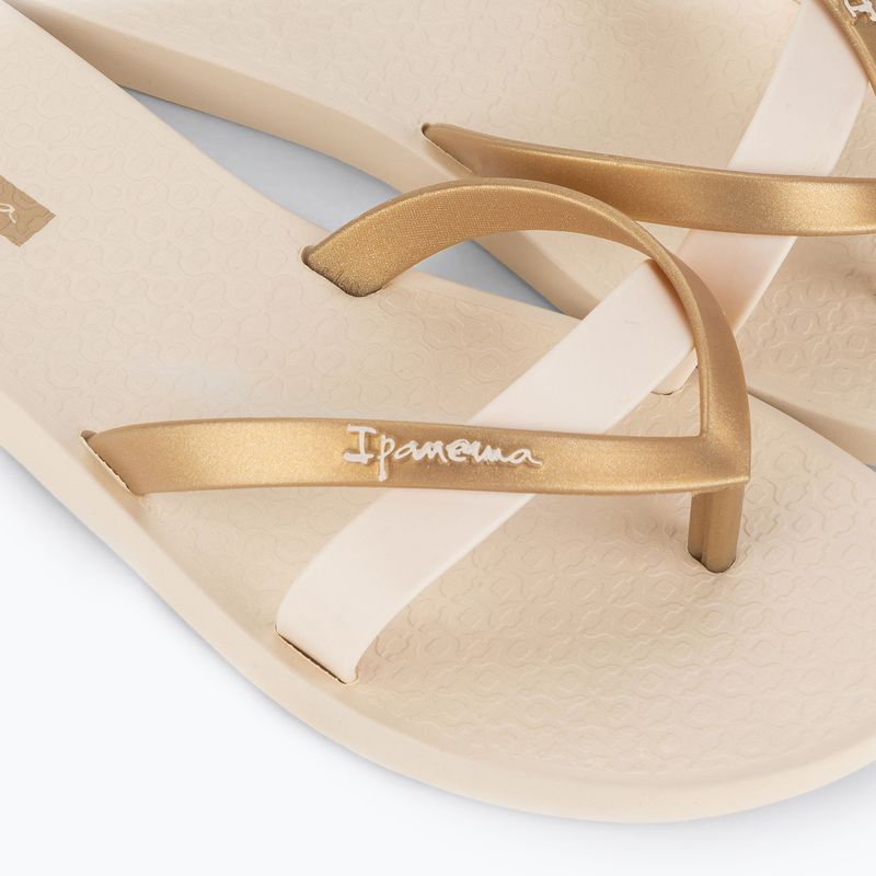 Dámské žabky Ipanema Kirei beige/gold 3