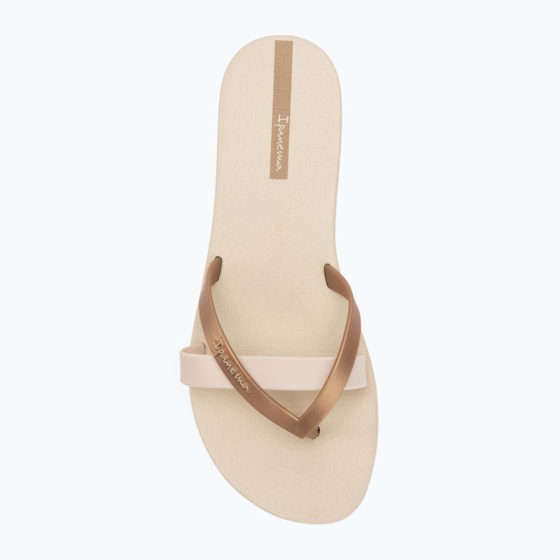 Dámské žabky Ipanema Kirei beige/gold 5