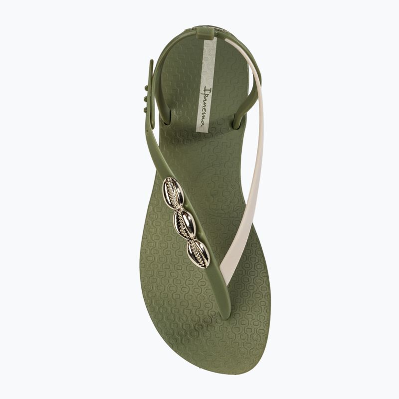 Dámské sandály Ipanema Salty II green / beige / silver 5