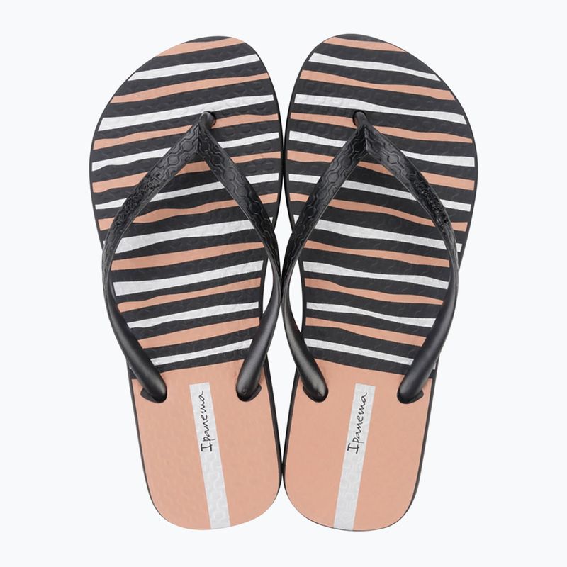 Dámské žabky Ipanema Classic Happy XII black/black/pink 2
