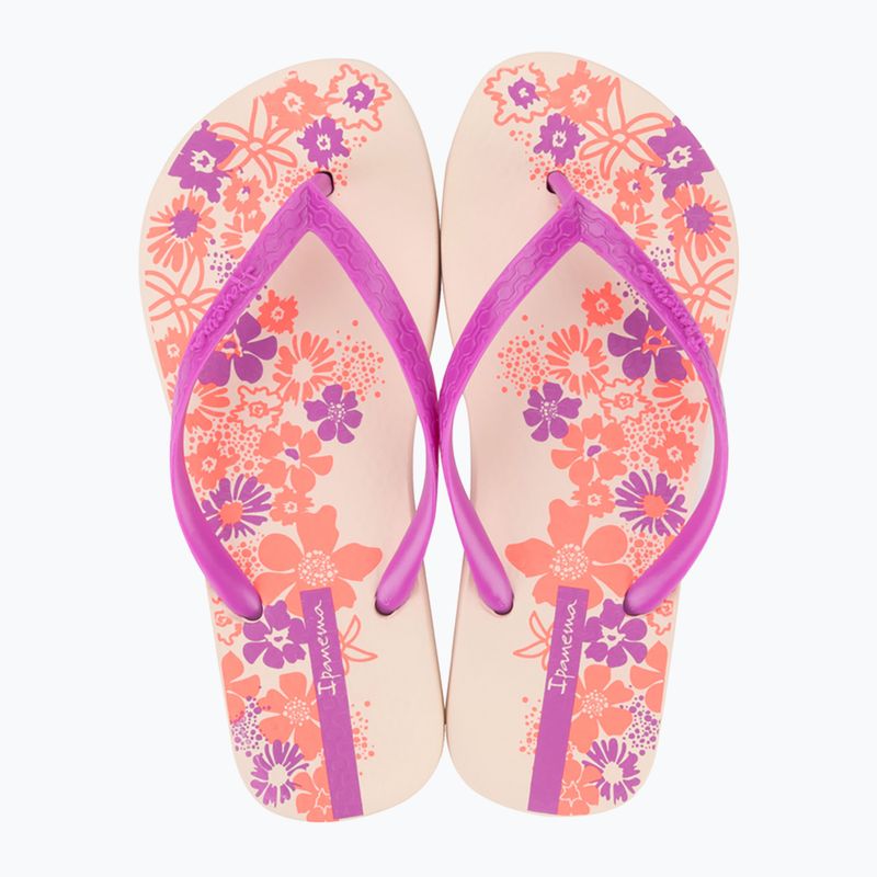 Dámské žabky Ipanema Classic Happy XII beige/pink/orange 2