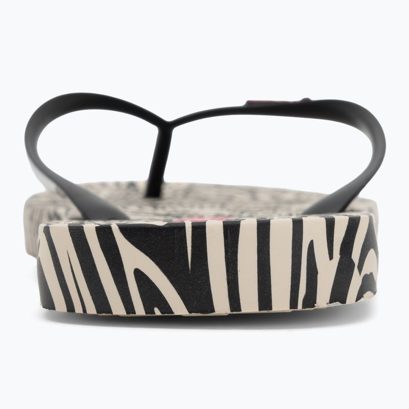 Dámské žabky Ipanema Animal Print VI beige/black/pink 6