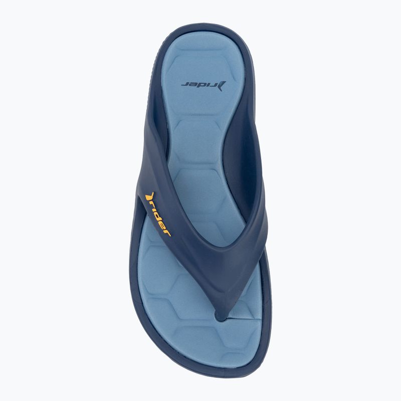 Pánské žabky Rider Cape XVIII blue/blue/yellow 5