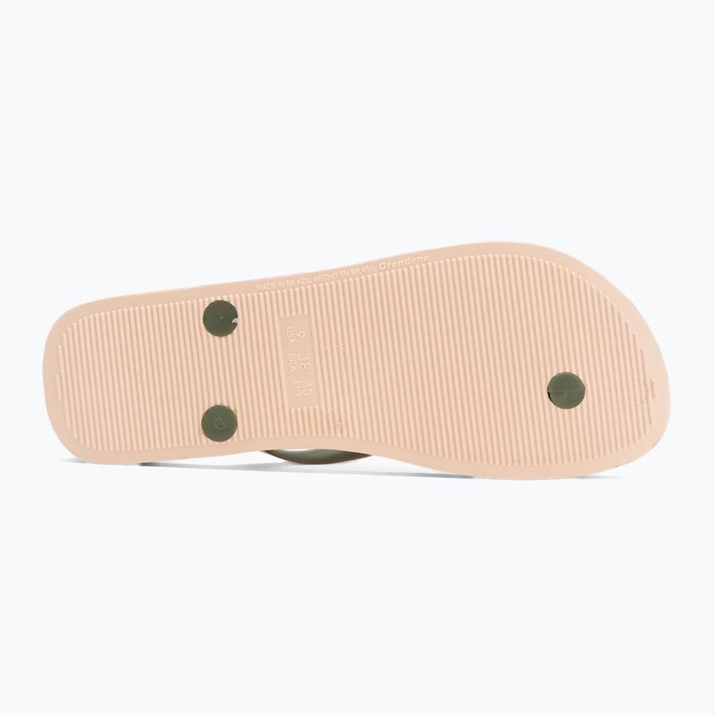 Dámské nazouváky Ipanema Verao Tropical beige/green 4