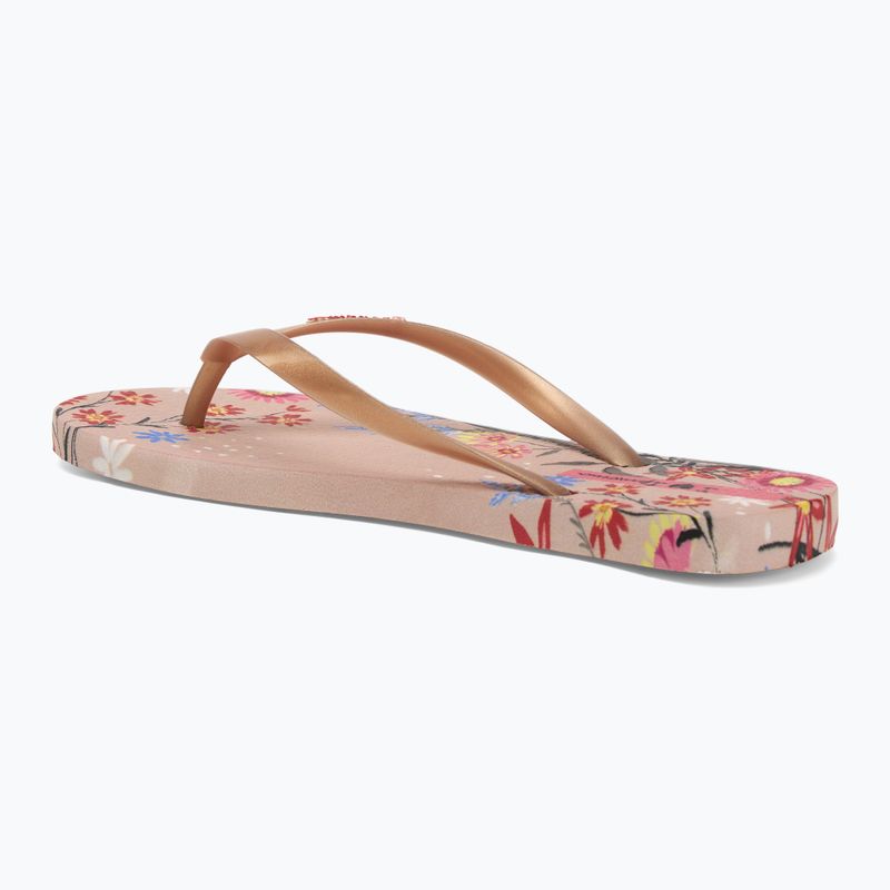 Dámské nazouváky Ipanema Verao Tropical beige/gold 3