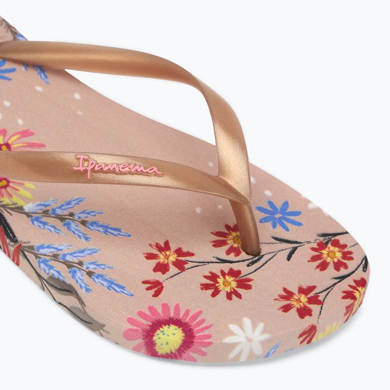 Dámské nazouváky Ipanema Verao Tropical beige/gold 7
