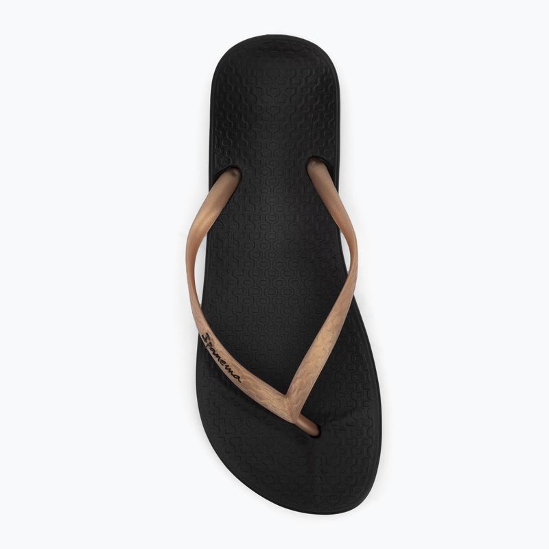 Dámské žabky Ipanema Anat Tan black/gold 5