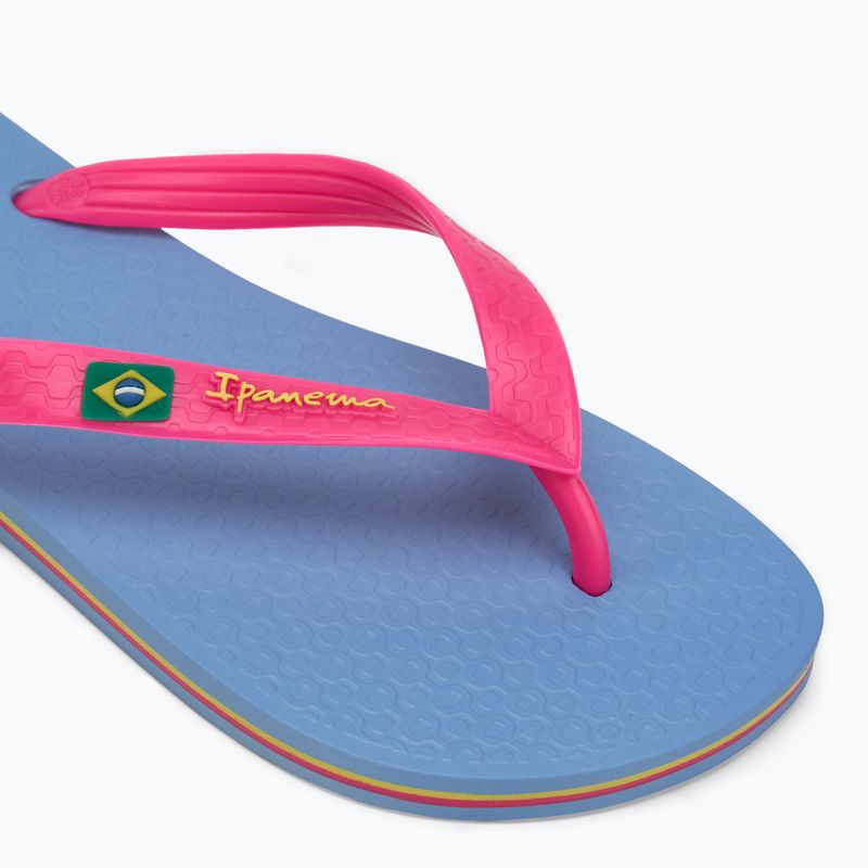 Dámské žabky Ipanema Clas Brasil II blue/pink 7