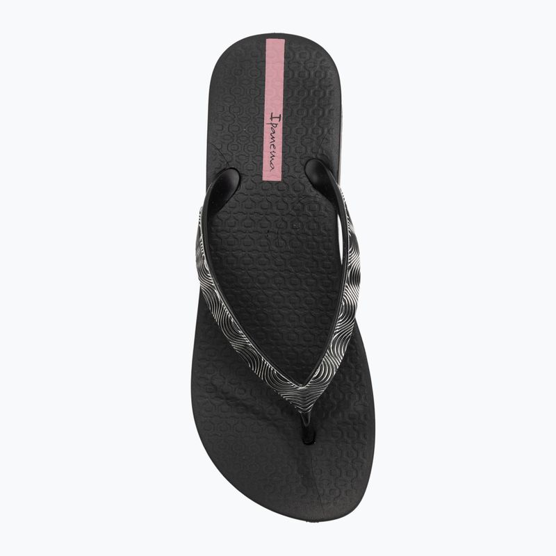 Dámské žabky Ipanema Mesh X Plat black/black/lilac 5
