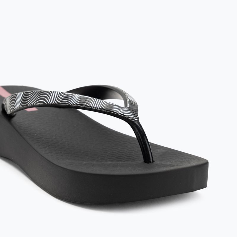 Dámské žabky Ipanema Mesh X Plat black/black/lilac 7
