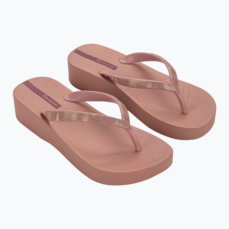 Dámské žabky Ipanema Mesh X Plat pink/pink/red