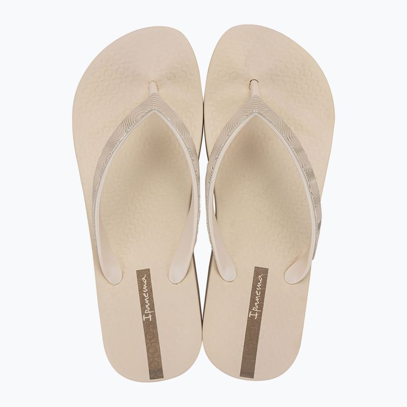 Dámské žabky Ipanema Mesh X Plat beige/beige/brown 2