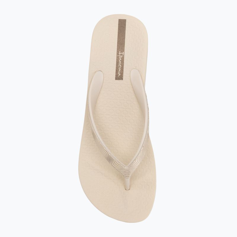 Dámské žabky Ipanema Mesh X Plat beige/beige/brown 5