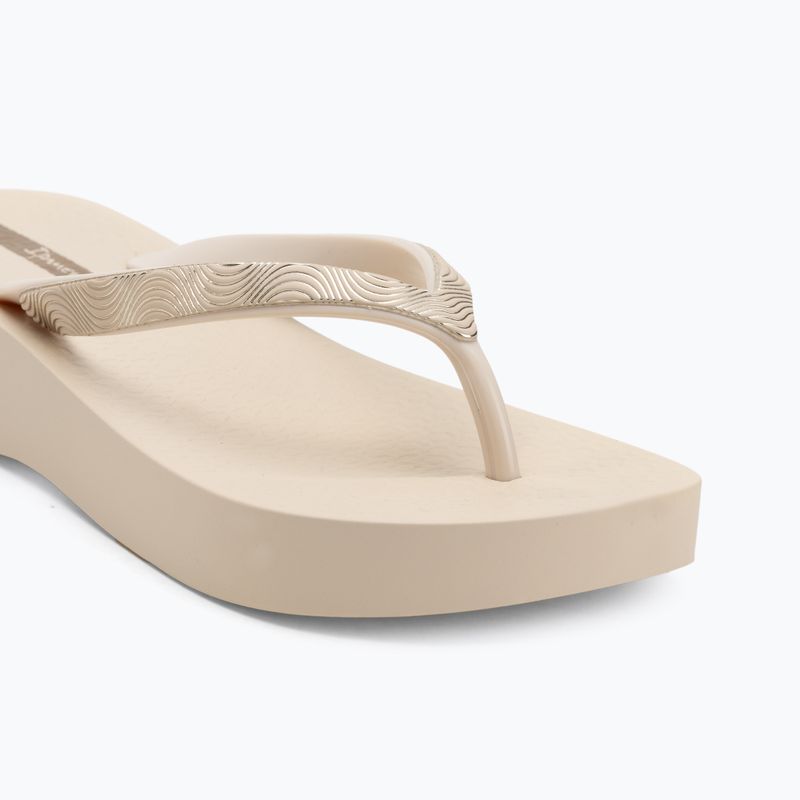 Dámské žabky Ipanema Mesh X Plat beige/beige/brown 7