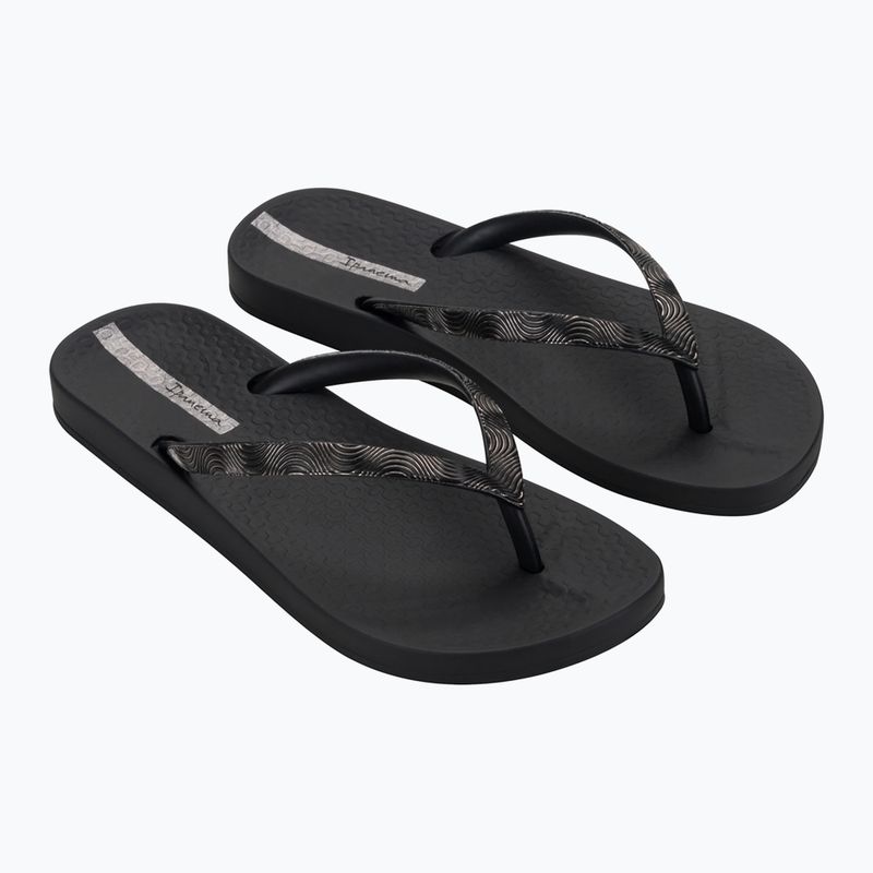 Dámské žabky Ipanema Mesh IX black/black/dark grey