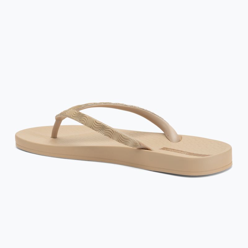 Dámské žabky Ipanema Mesh IX beige/beige/gold 3