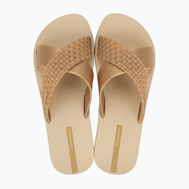 Dámské nazouváky Ipanema Sense Slide beige/gold 9