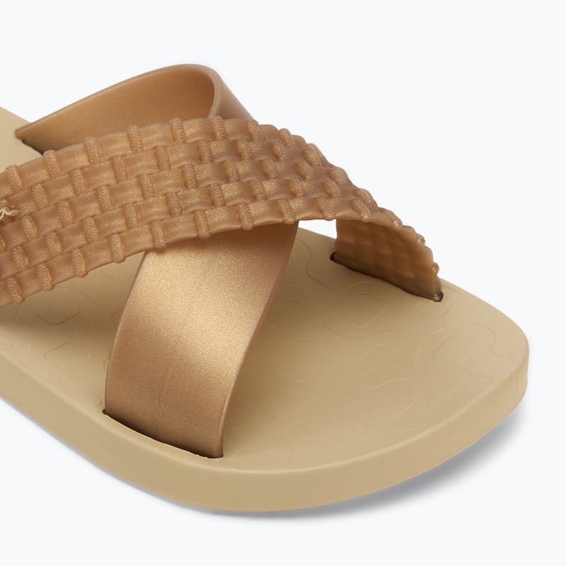 Dámské nazouváky Ipanema Sense Slide beige/gold 7