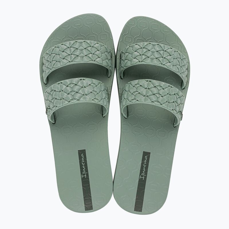 Dámské nazouváky   Ipanema Renda II green/green/glitter green 2