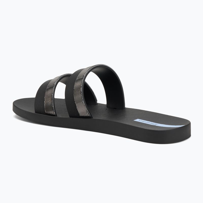 Dámské nazouváky Ipanema Mesh Slide black/blue 3