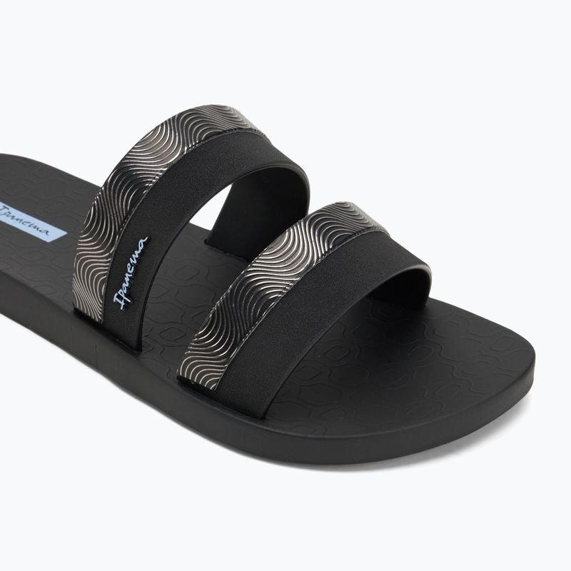Dámské nazouváky Ipanema Mesh Slide black/blue 7