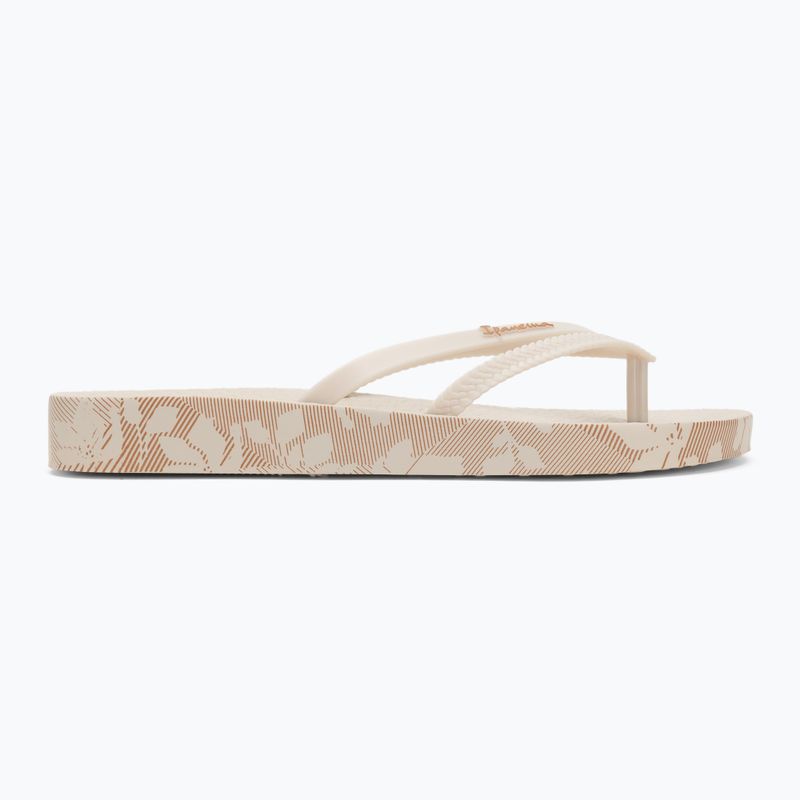 Dámské žabky Ipanema Bossa Soft V beige/light beige 2