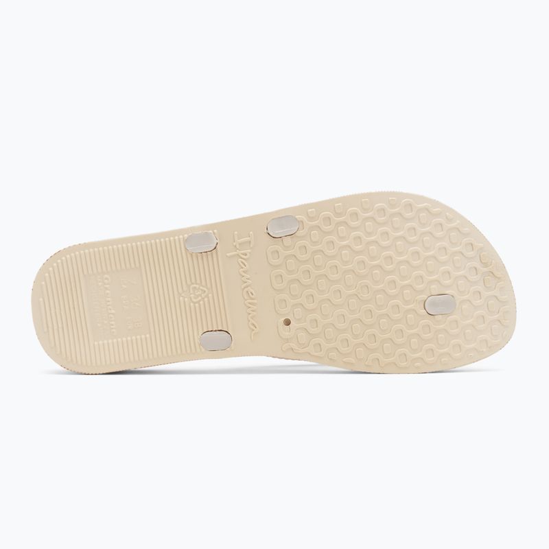 Dámské žabky Ipanema Bossa Soft V beige/light beige 4