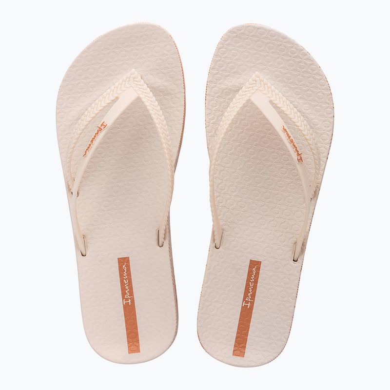 Dámské žabky Ipanema Bossa Soft V beige/light beige 2