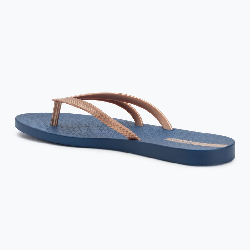 Dámské žabky Ipanema Bossa blue/metallic pink 3