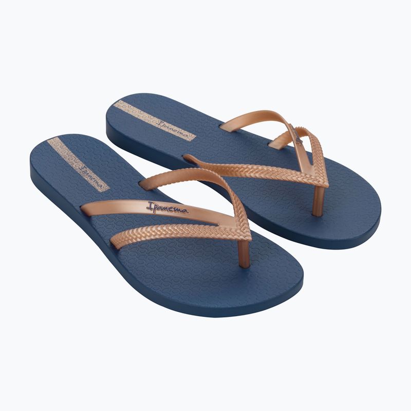Dámské žabky Ipanema Bossa blue/metallic pink