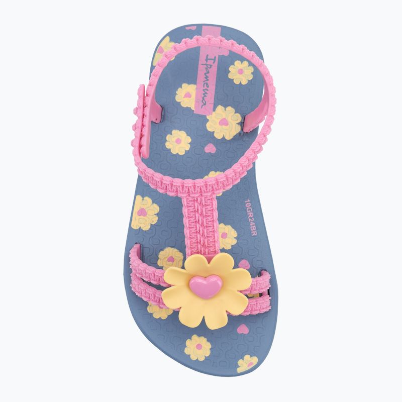 Dětské sandály Ipanema Daisy Baby blue/pink/yelow 5