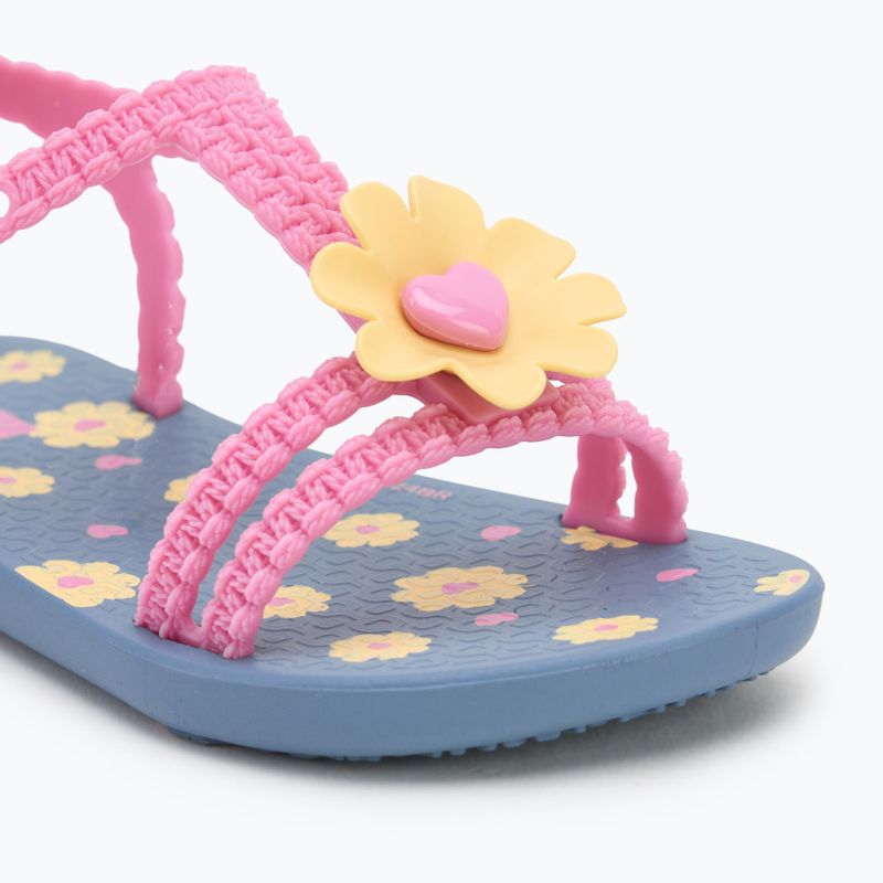 Dětské sandály Ipanema Daisy Baby blue/pink/yelow 7