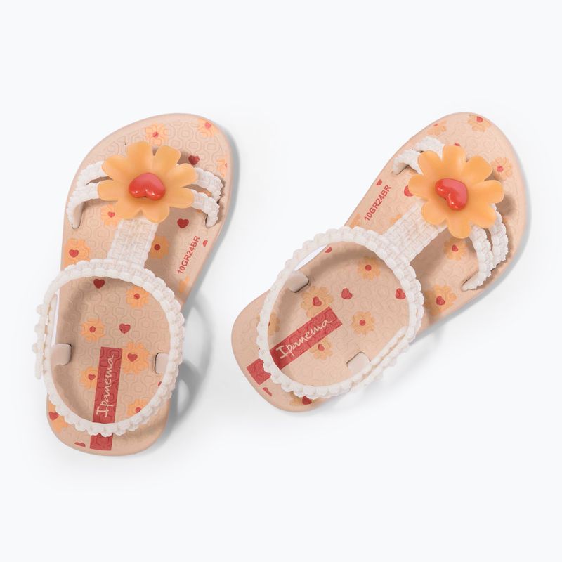 Ipanema Daisy Baby béžové/béžové/oranžové sandály 3