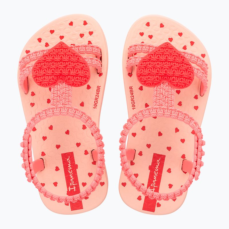 Dětské sandály Ipanema My First Baby beige/pink/red 2