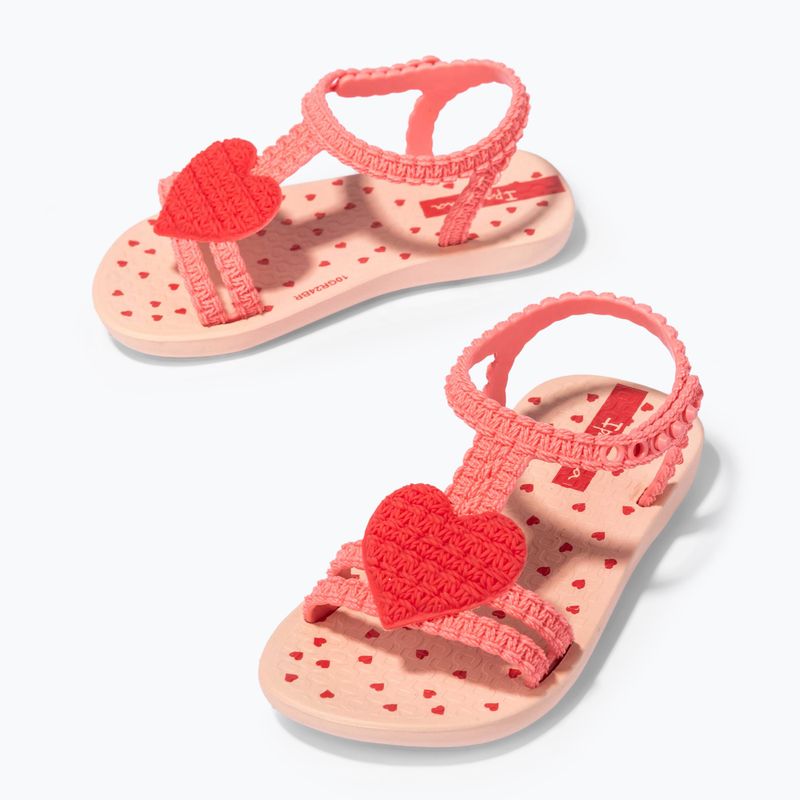 Dětské sandály Ipanema My First Baby beige/pink/red 3